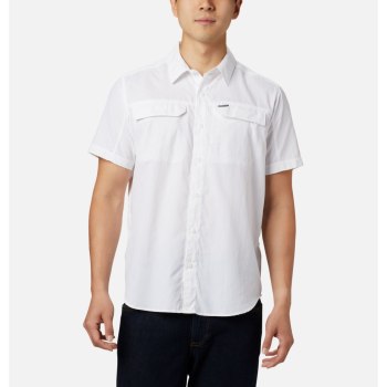 Columbia Muške Košulje - Silver Ridge 2.0 Short Sleeve Bijele | WBOZ-82109